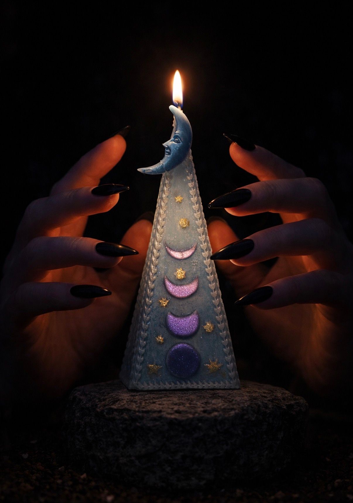 The Lunar Ascension Candle