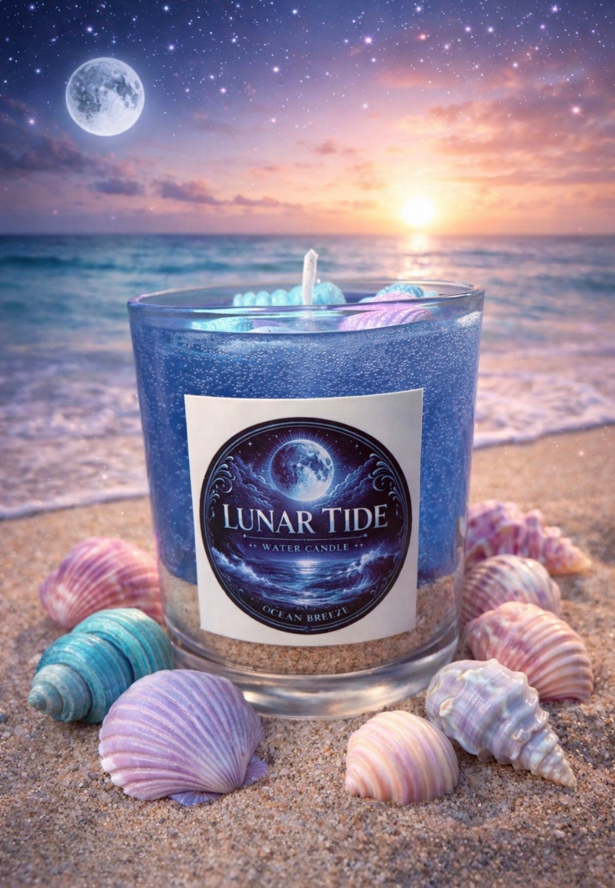 Lunar Tide — Water Candle