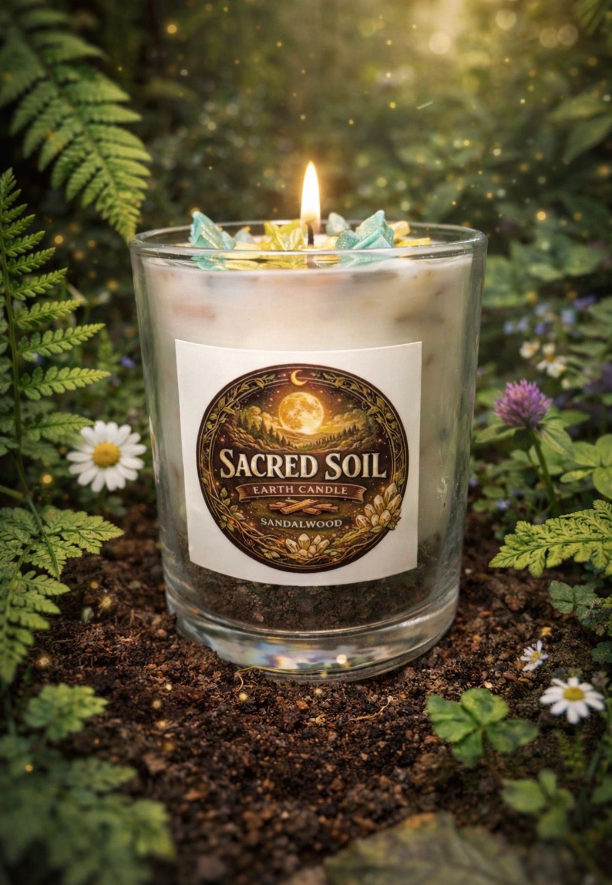 Sacred Soil — Earth Candle
