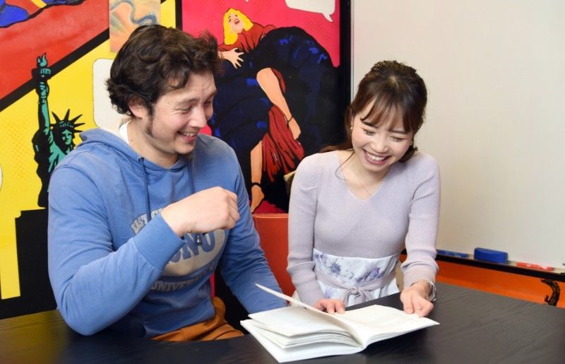 英会話講師と生徒さん