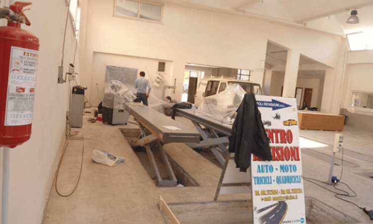 ristrutturazione di un negozio