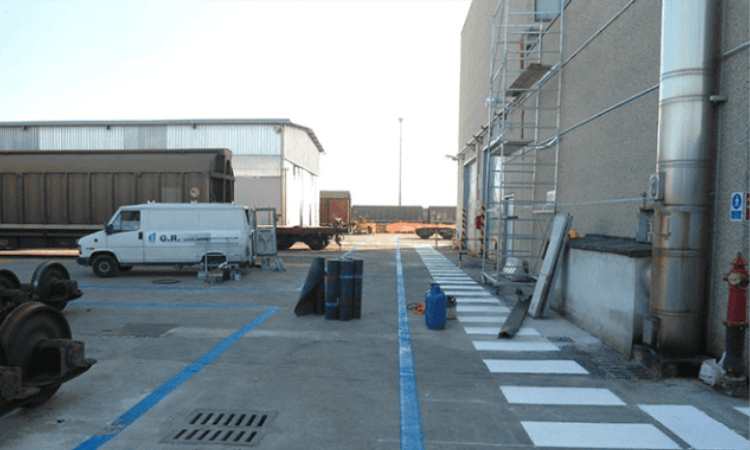 realizzazione segnaletica orizzontale