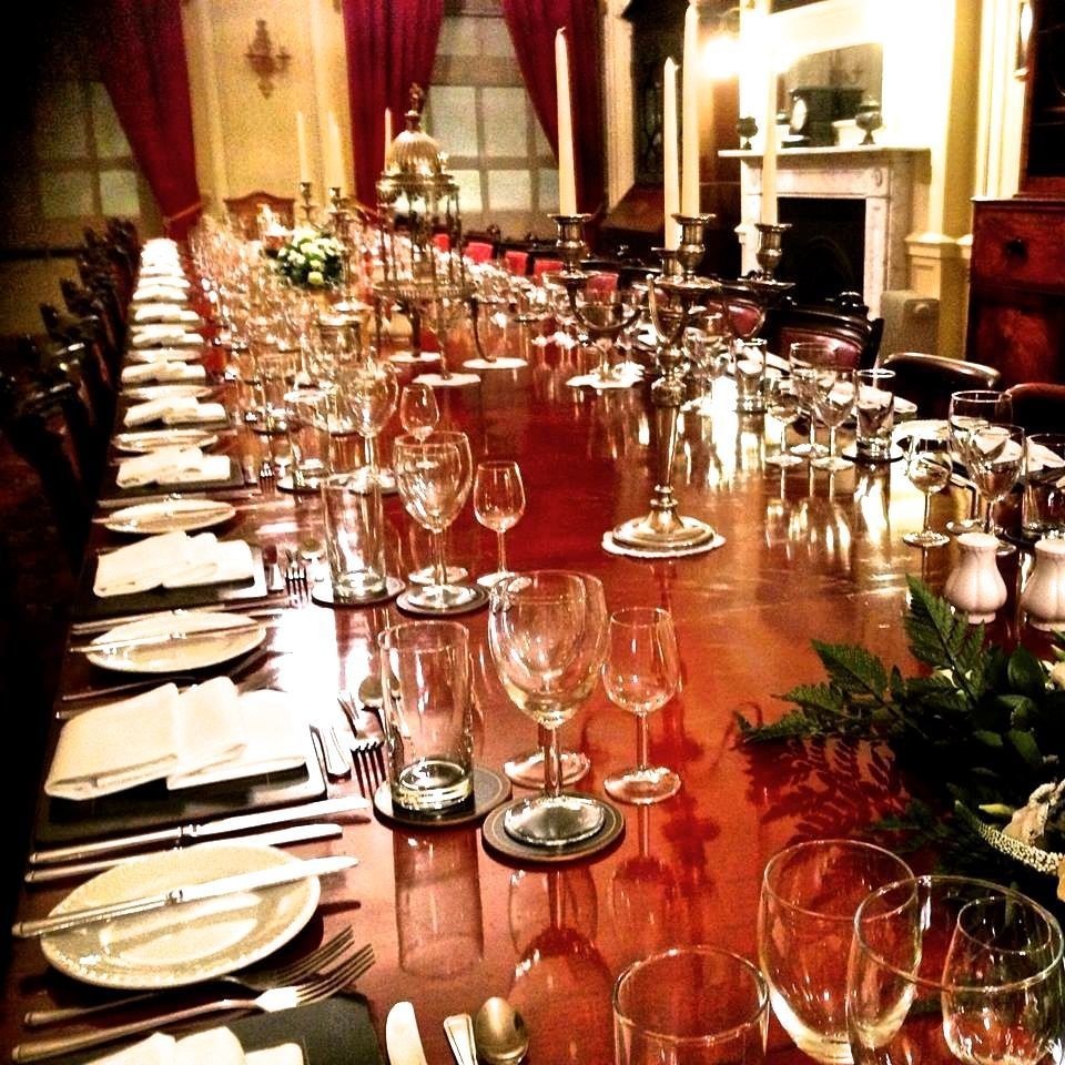 Table Setting at the Mansion House York.