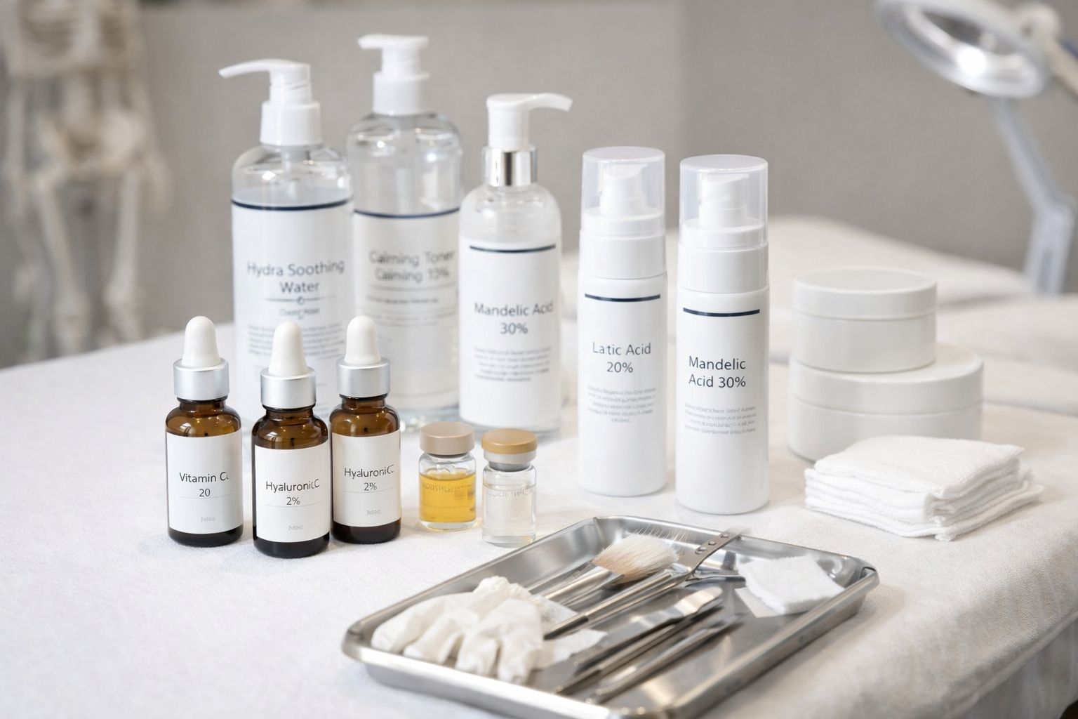 professional skincare products for spa and clinic treatments