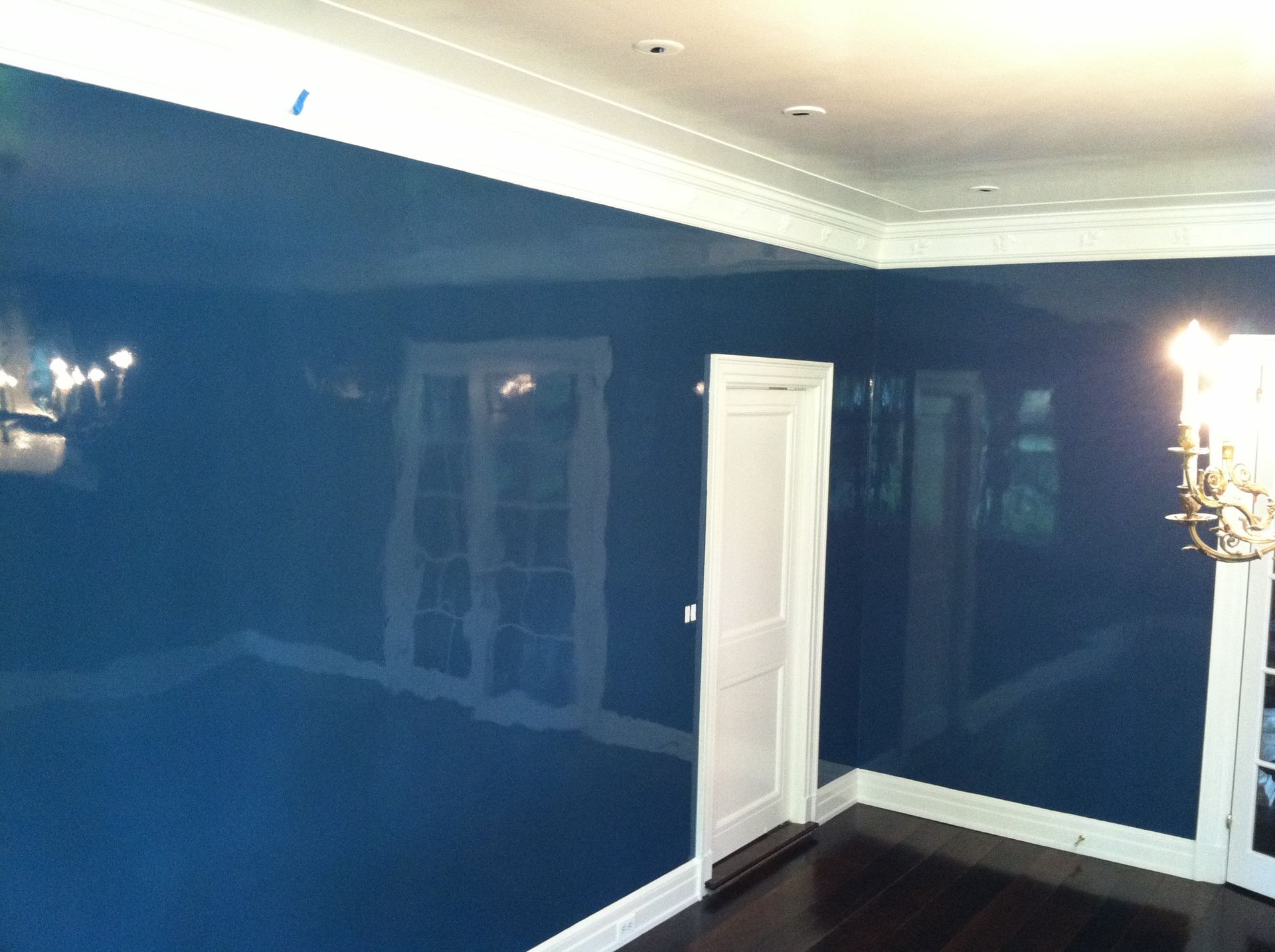 A close up of a brown wall with a marbled texture.