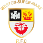 Weston super mare r.f.c logo on a white background
