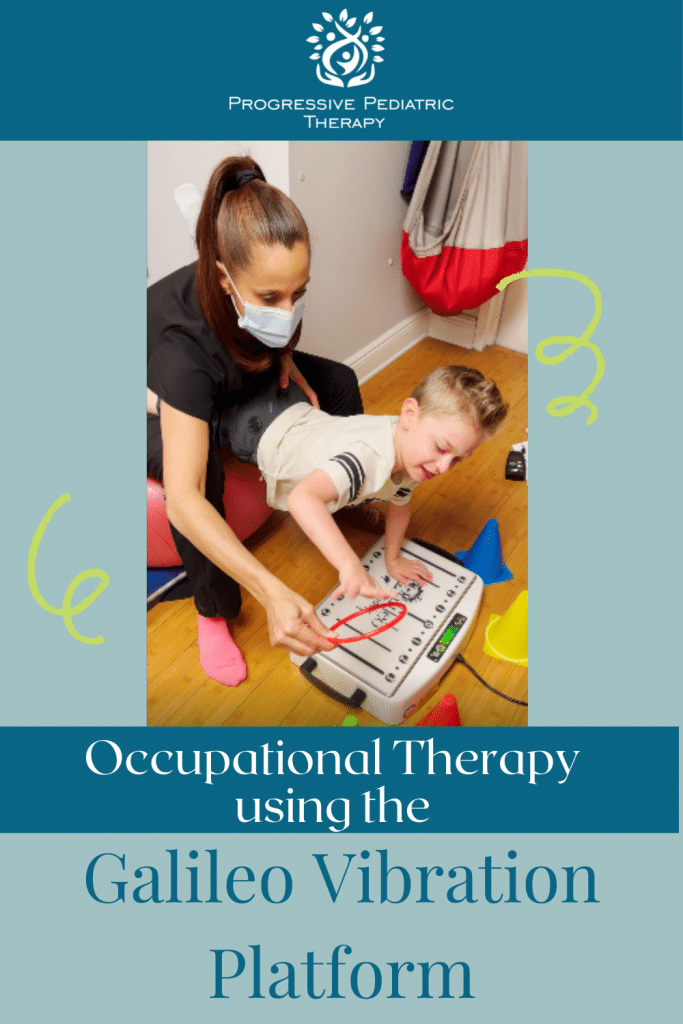 Occupational therapy using the galileo vibration platform