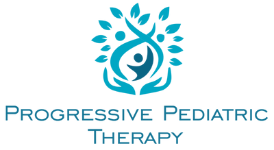 It is a logo for progressive pediatric therapy.