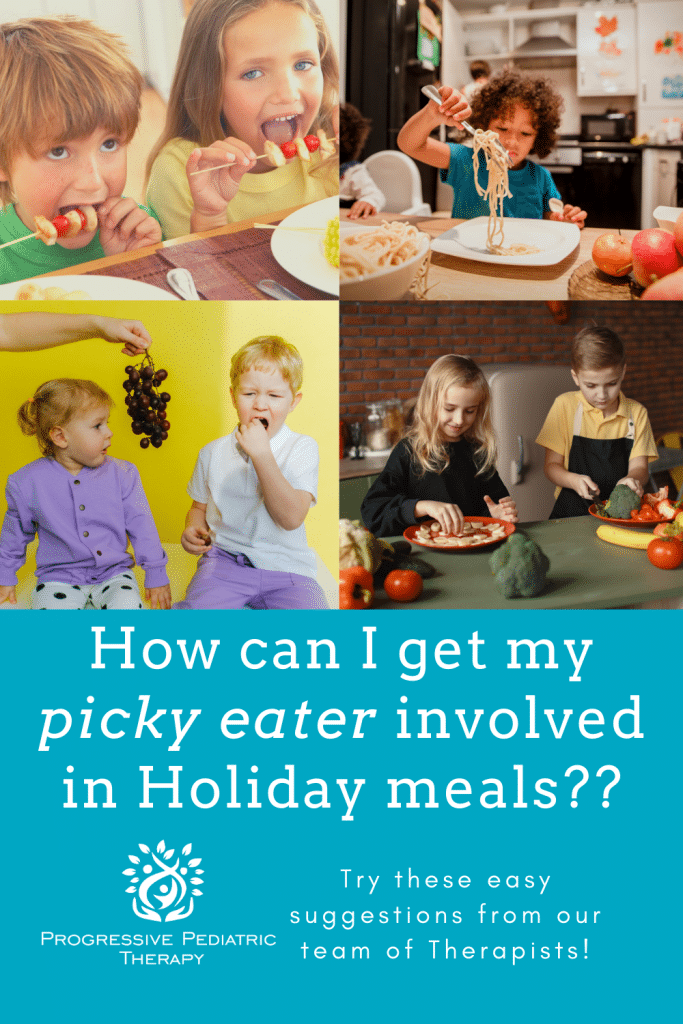 How can i get my picky eater involved in holiday meals ?