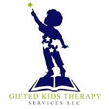 A silhouette of a child standing on top of an open book holding a star.