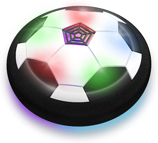 A soccer ball with a spider web on it