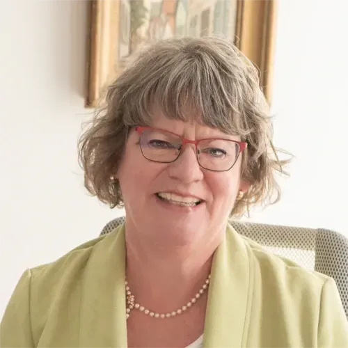 Claudia Stoldt - Vorsitzende Unternehmerverein Fredersdorf-Vogelsdorf
