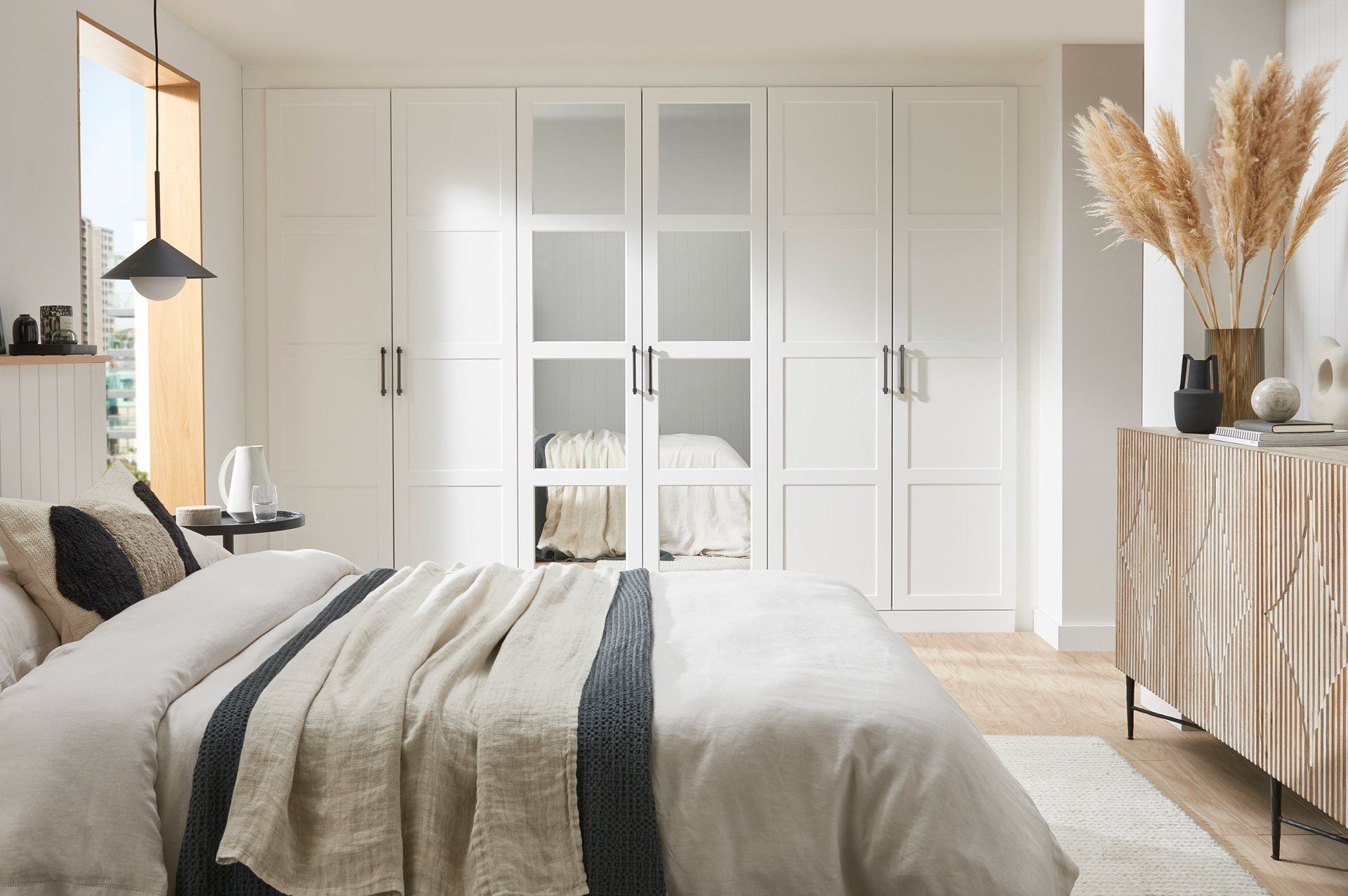 Elise Classic White Fitted Wardrobes