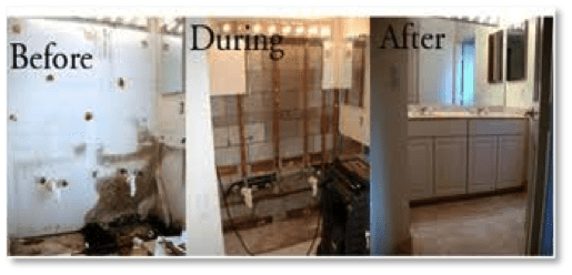 Mold Remediation Before, During and After — Panama City, FL — Raven Environmental Restoration Services