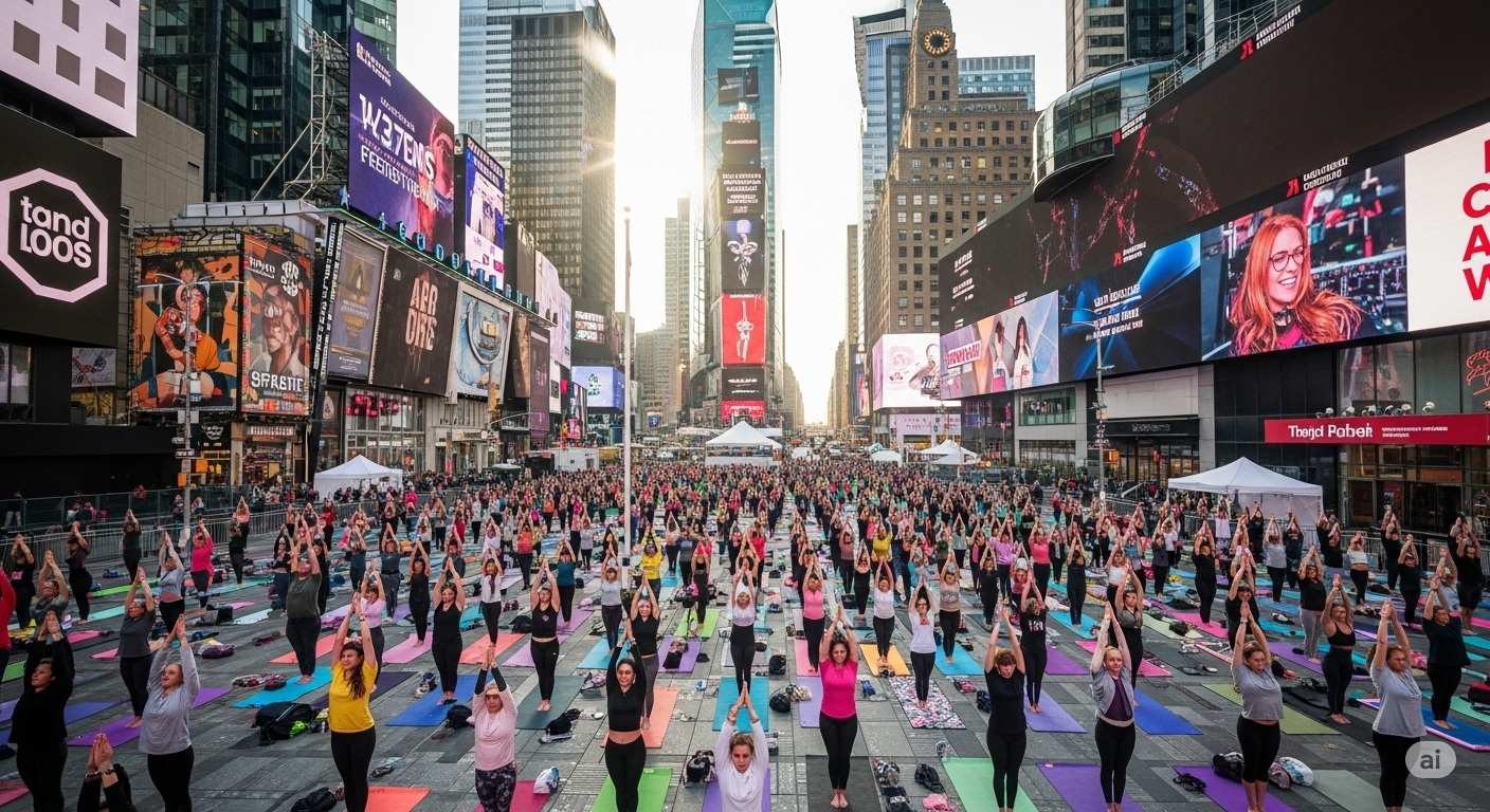 Solstice in Times Square Returns 2025