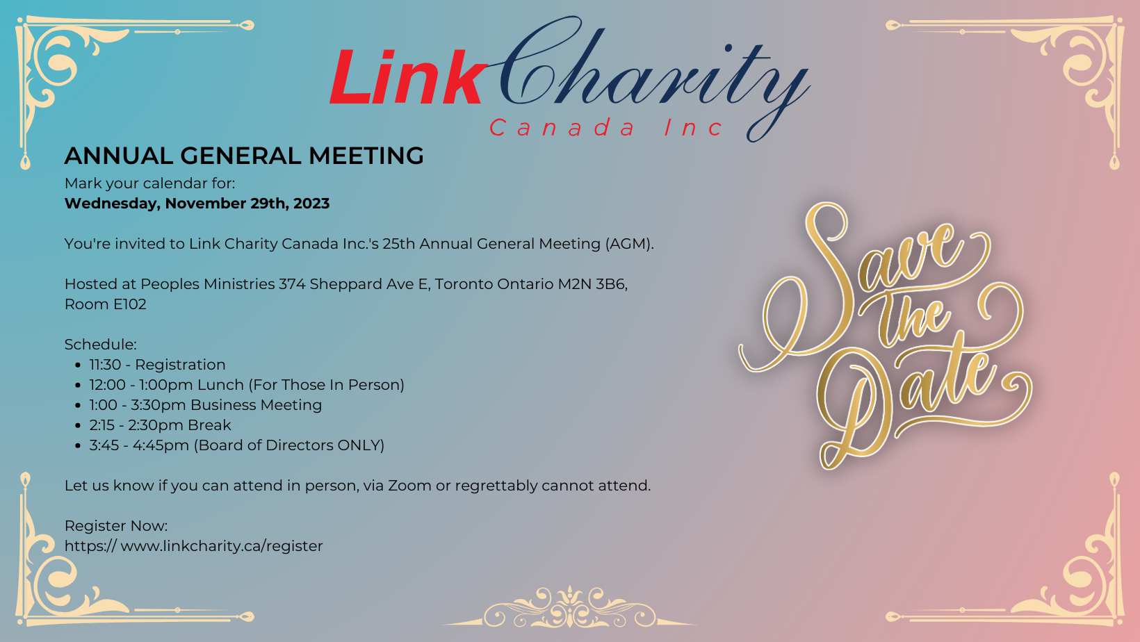 Link Charity General Meeting