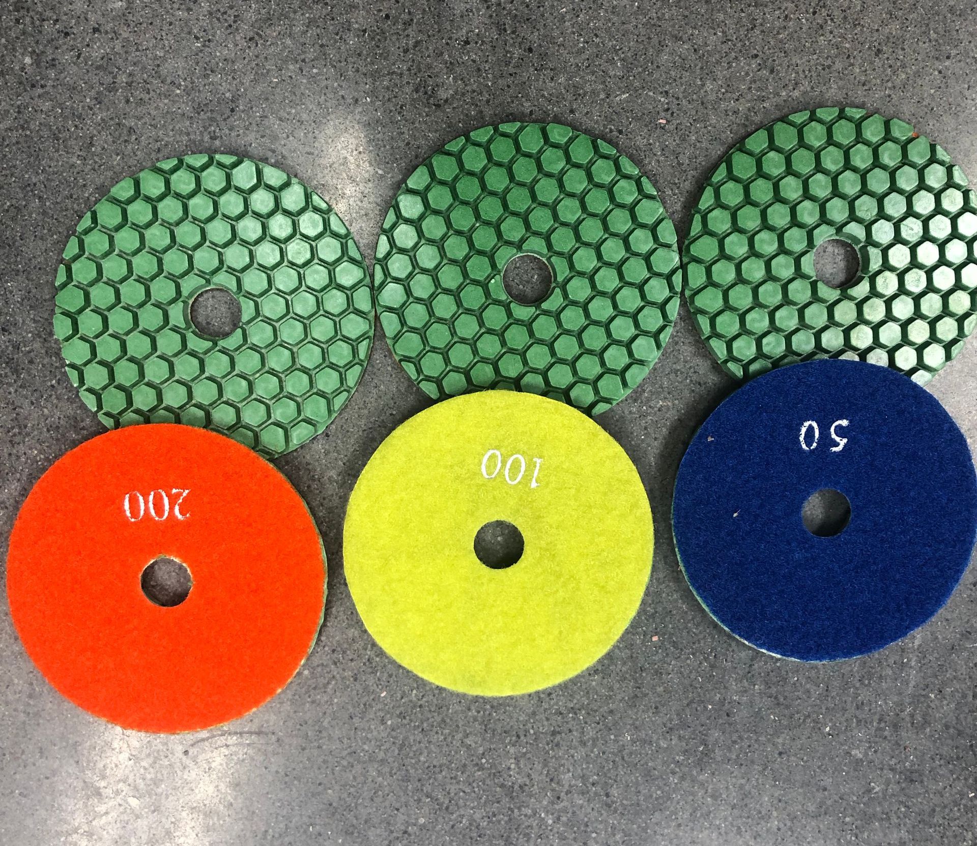 4 Inch polishing pads