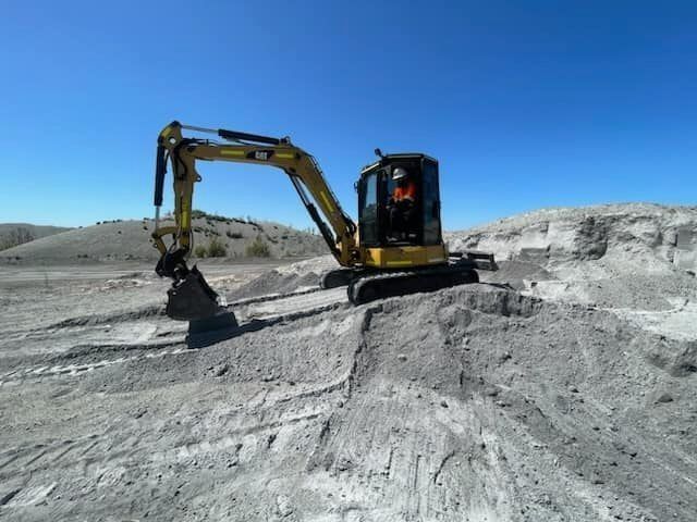 Excavator Working in the Sand — Plant Operator Courses Port Macquarie
