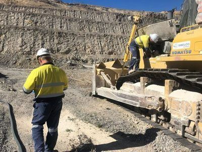 Two Men at the Construction Site — Plant Operator Courses Mid North Coast