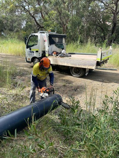 Man Working with Chainsaw — Verification of Competency Newcastle