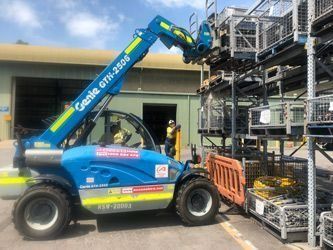 Man Using Lifter Vehicle — Statement of Attainment Newcastle