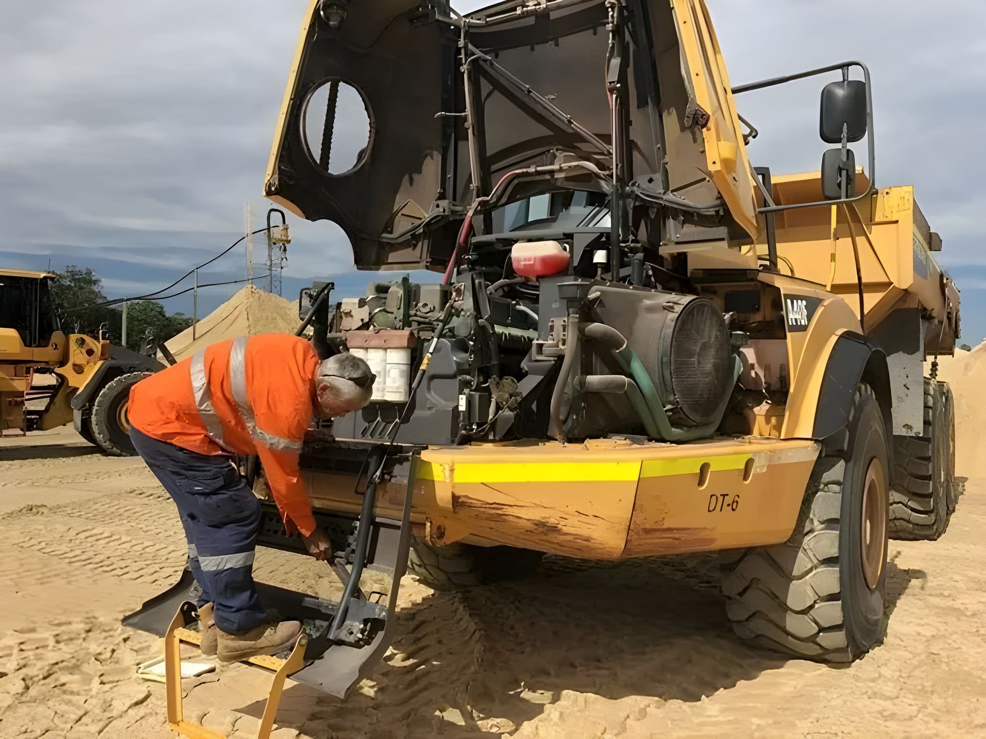 Man Fixing Heavy-duty Machinery — Statement of Attainment Port Macquarie
