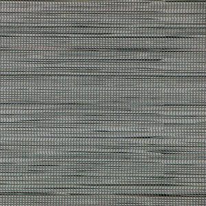 A close up of a gray fabric with a striped pattern.
