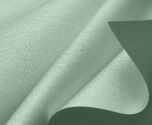 A close up of a piece of green fabric.
