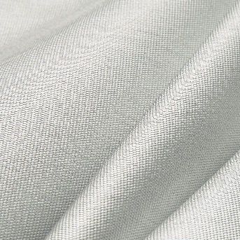 A close up of a piece of white fabric