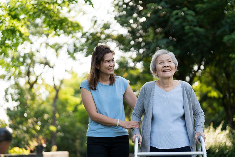 Assisting the Senior Woman — Columbia, MO — Hillcrest Assisted Living