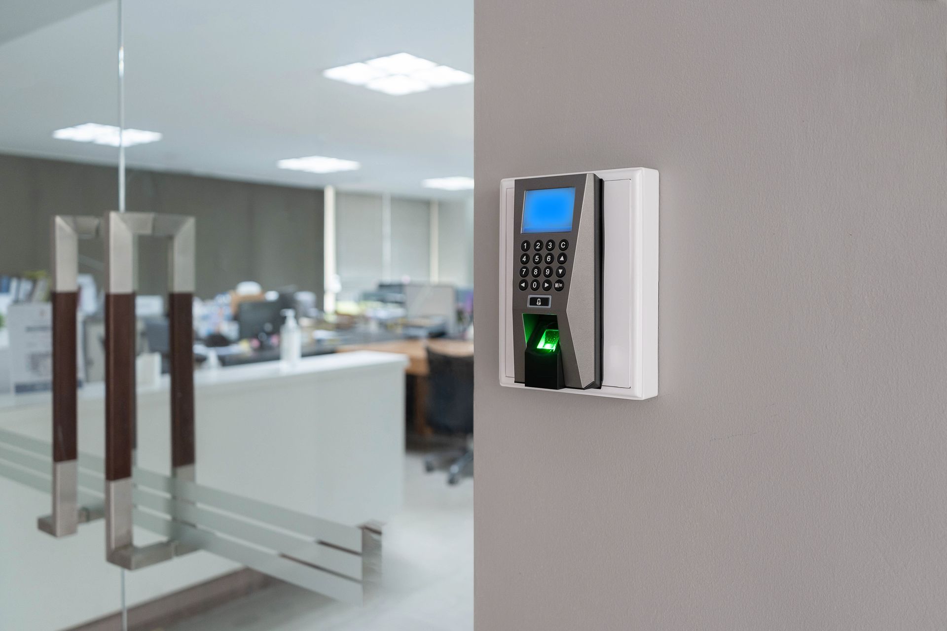 Door electronic access control system machine.