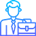 Icon of a person with a briefcase.