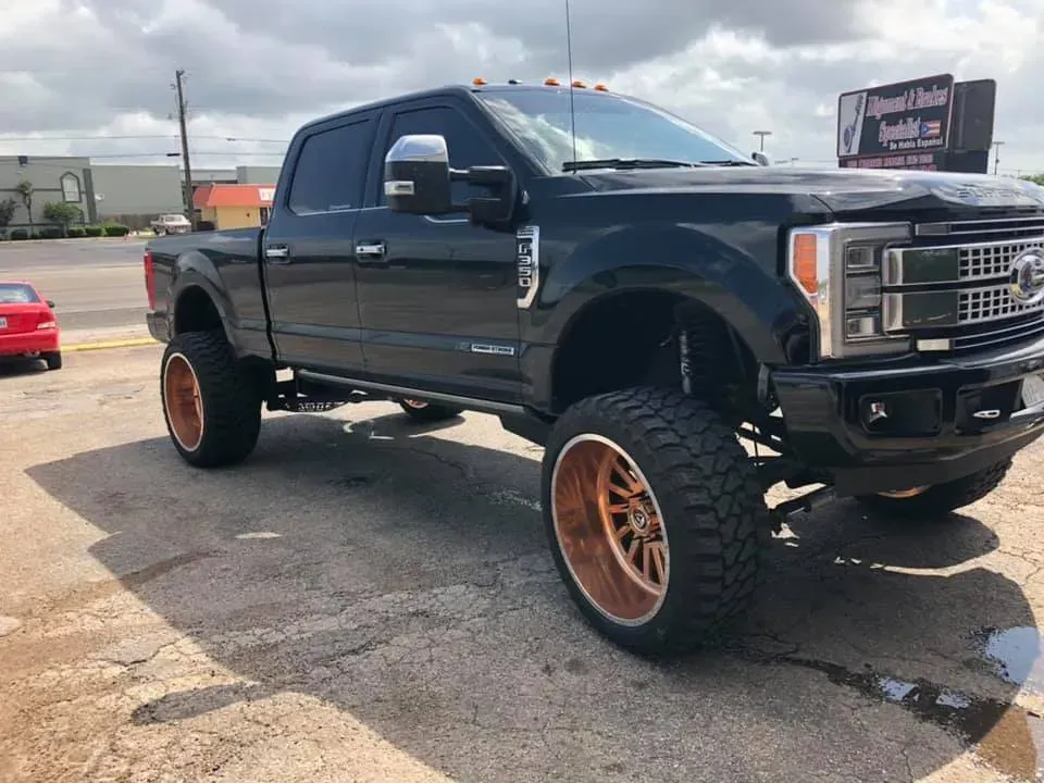 Side of Black Truck — Killeen, TX — Alignment & Brakes Specialist