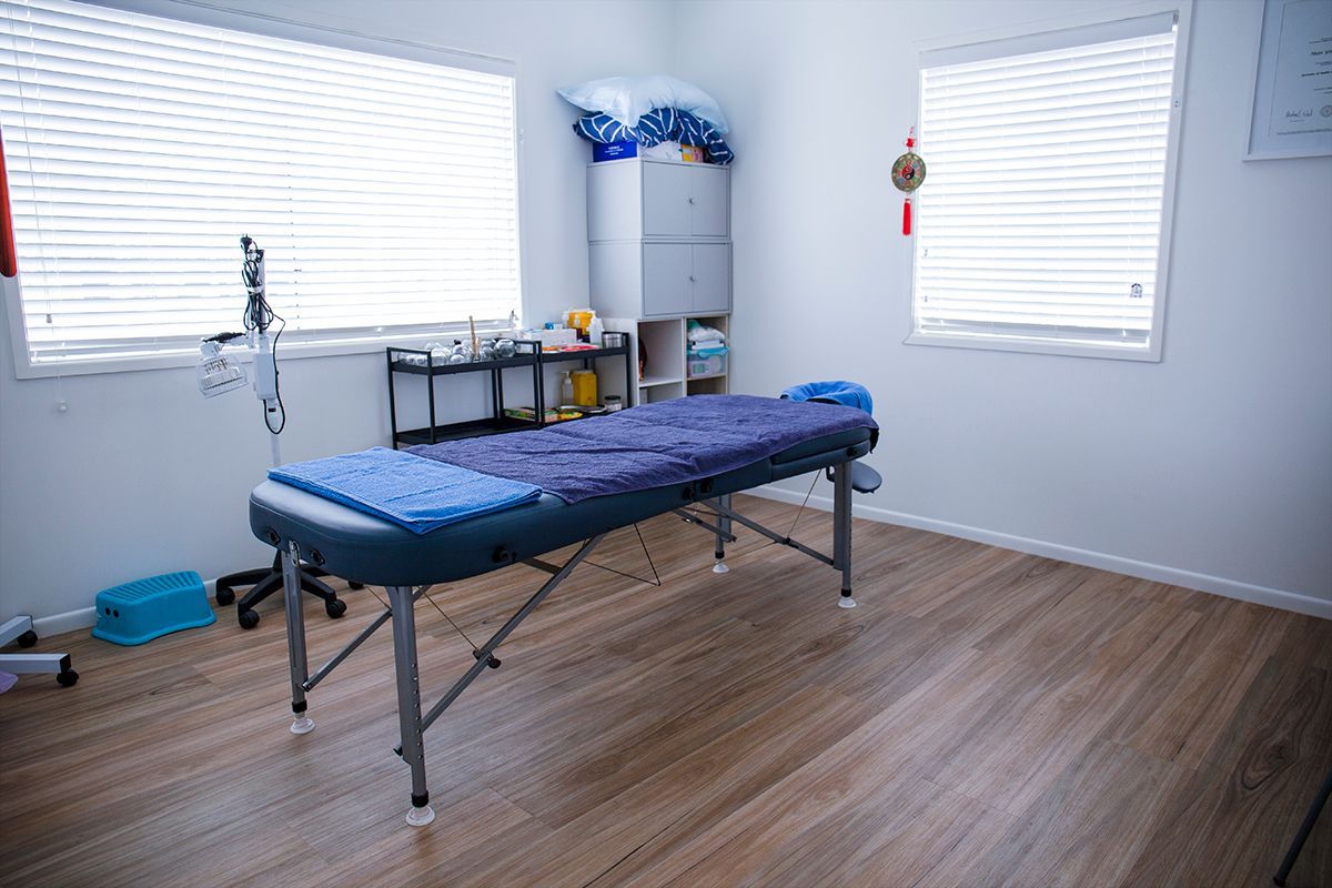 There Is A Massage Table In The Middle Of The Room – Chermside, QLD - Hands From Heaven Remedial Therapy Clinic