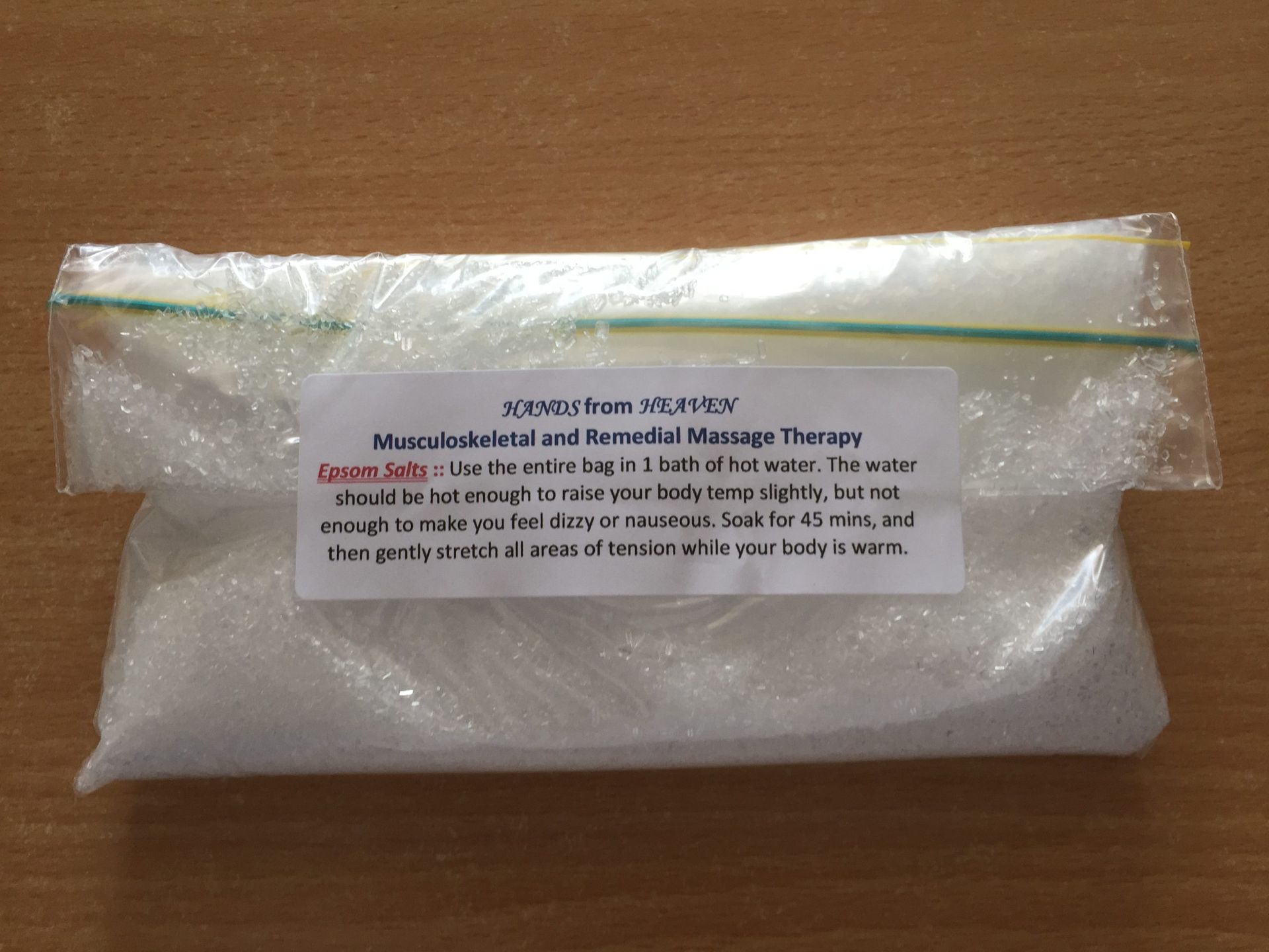 Epsom Salts – Chermside, QLD - Hands From Heaven Remedial Therapy Clinic