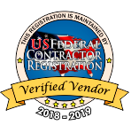 The us federal contractor registration is maintained by verified vendor.