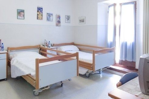 camera della struttura per la terza età