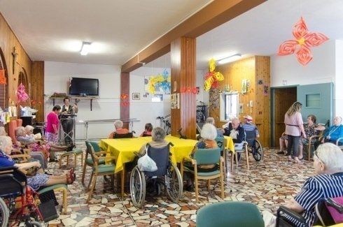 sala polivalente della casa per anziani