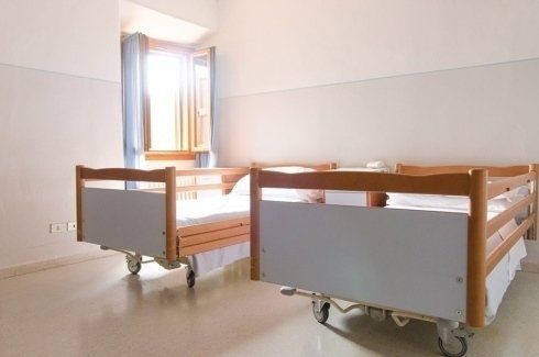 camera doppia della struttura per anziani