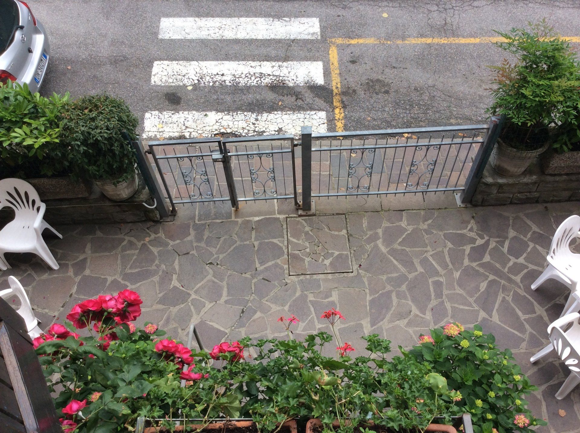 giardino del residence anziani