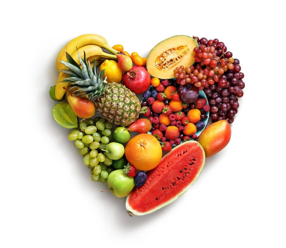 A Heart Made Of Fruits And Vegetables — Kym Connolly Wellness Coach in Svensson Heights, QLD