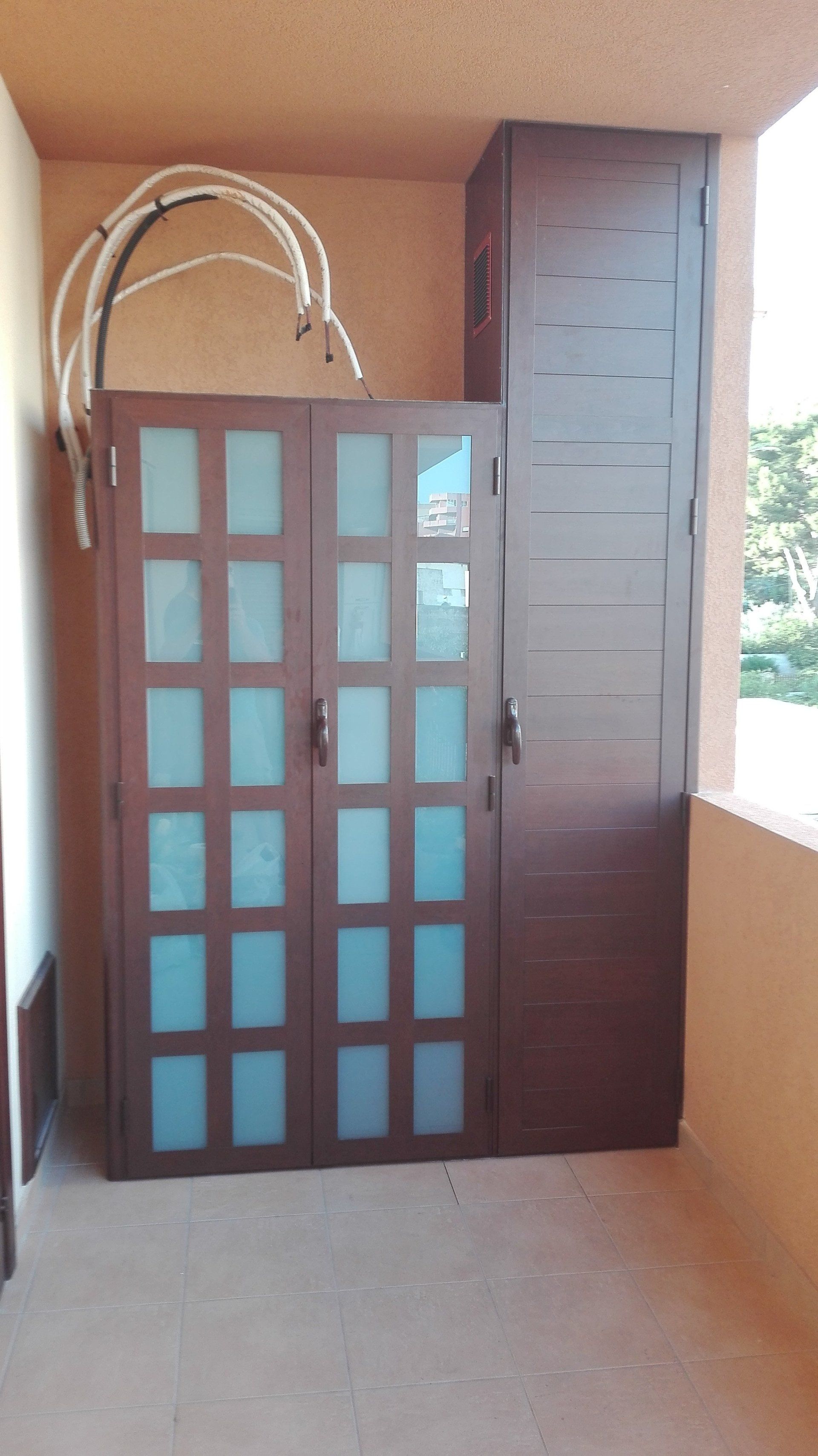 box esterno in alluminio