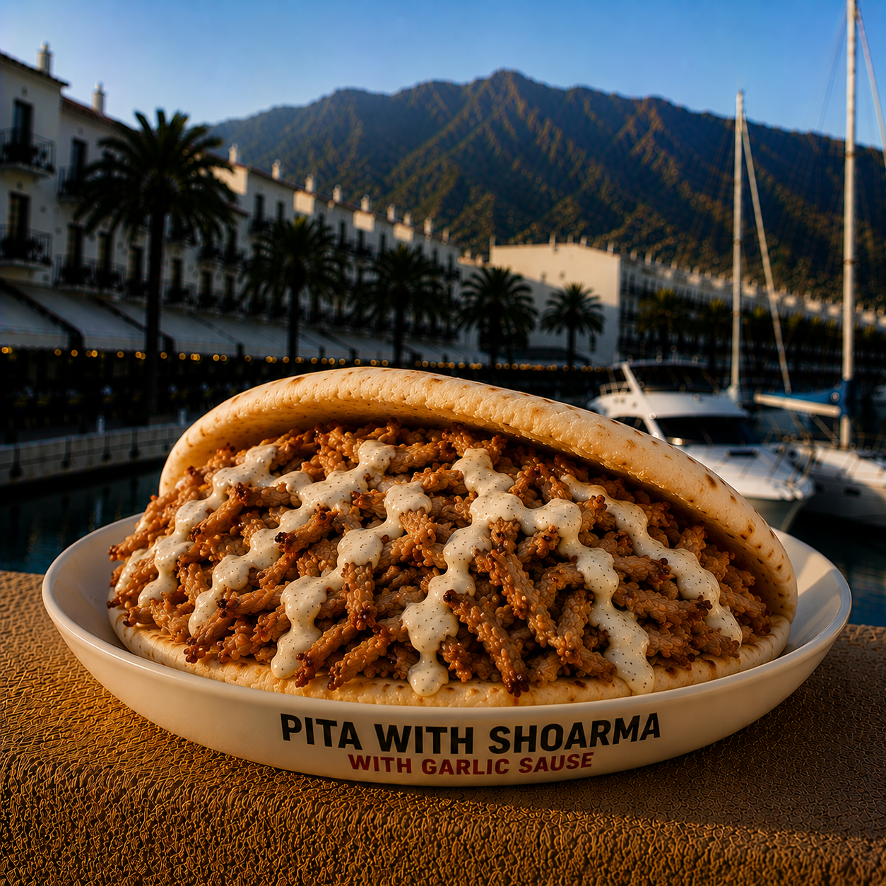 Pita with Shoarma