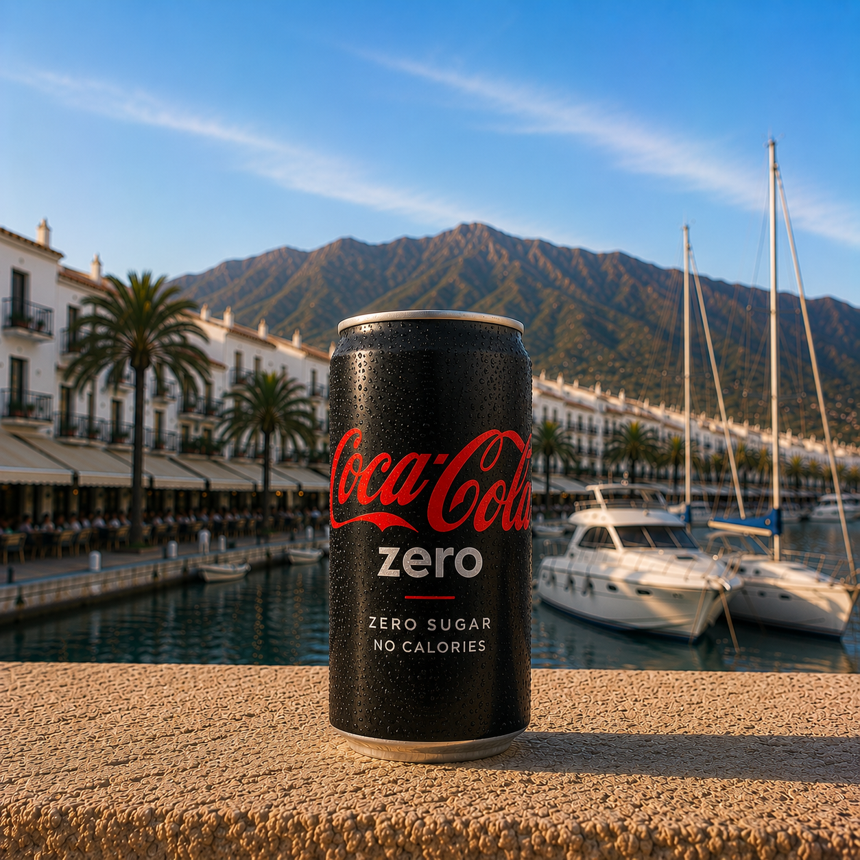 Can of Coca Cola Zero