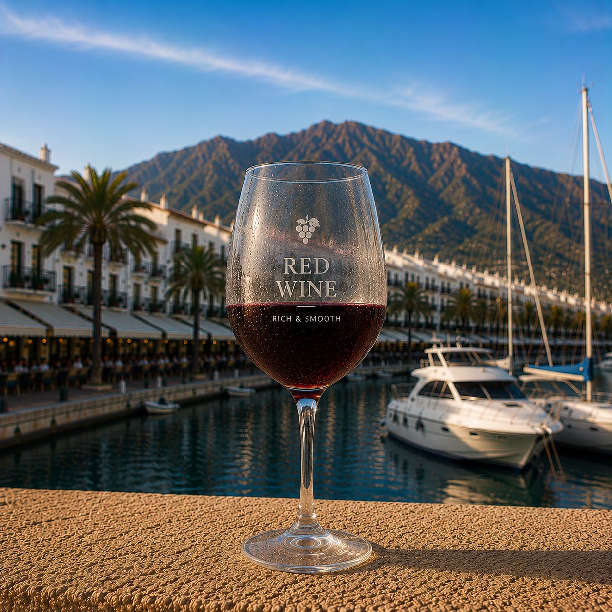 Bottle of red Wine