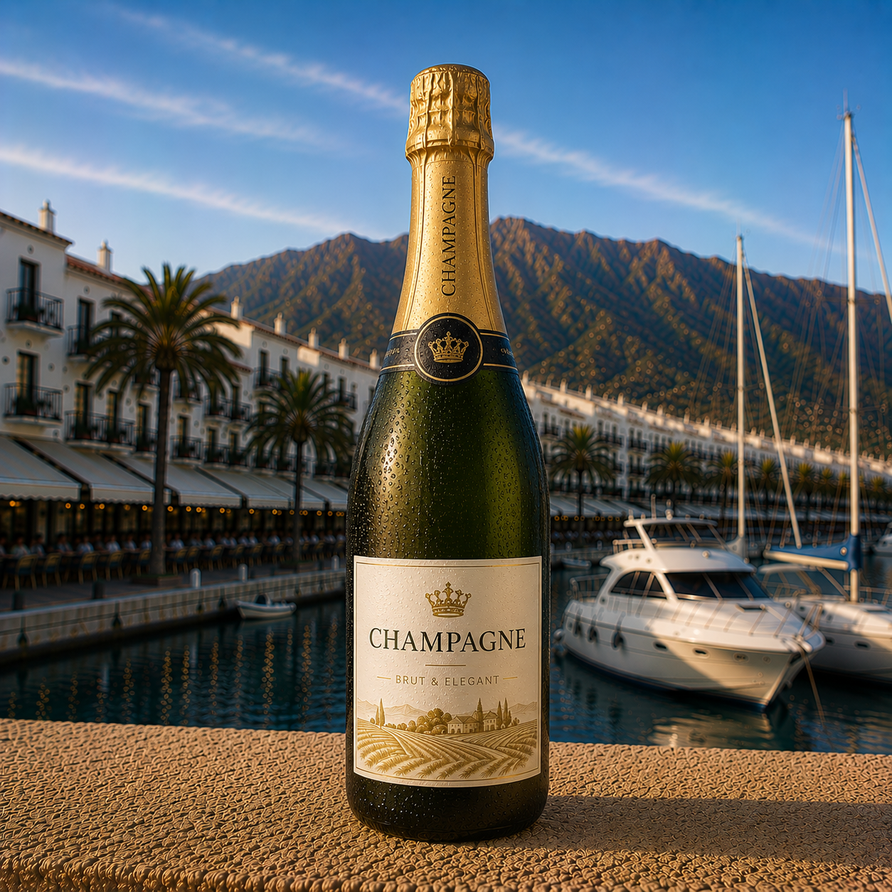 Bottle of Champagne