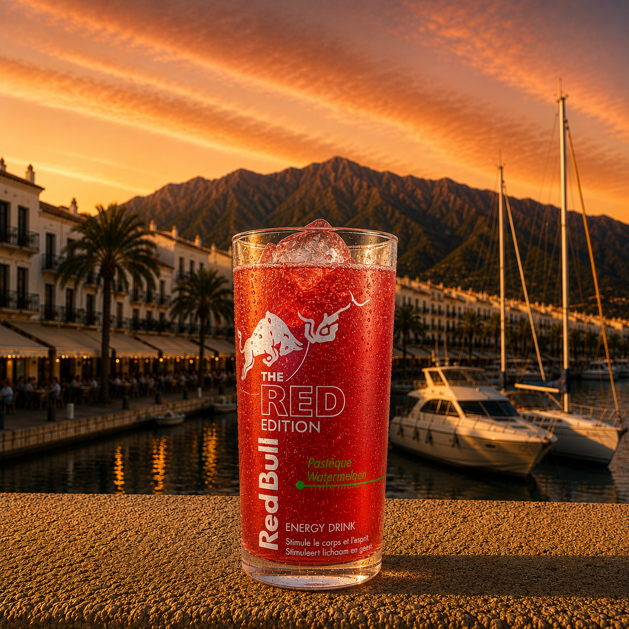 Can of Red Bull Red Edition