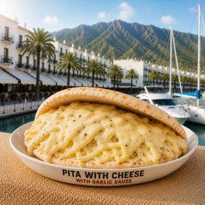 Pita with cheese - menu - Shoarma la Marina