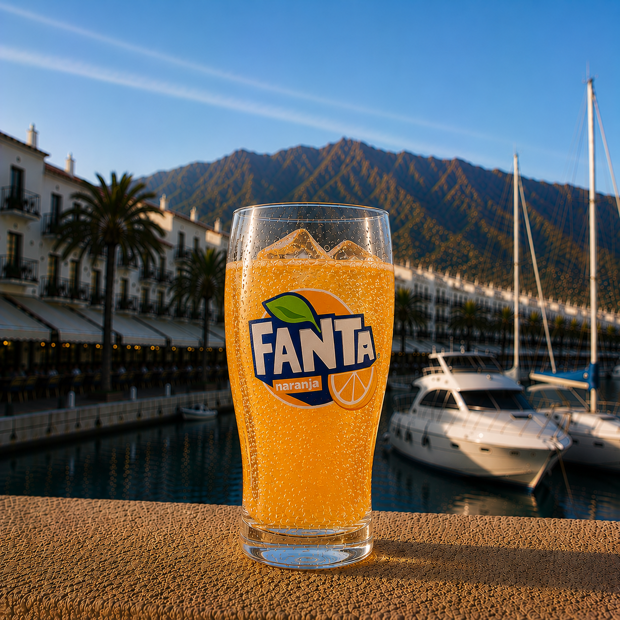 Product can of Fanta Naranja