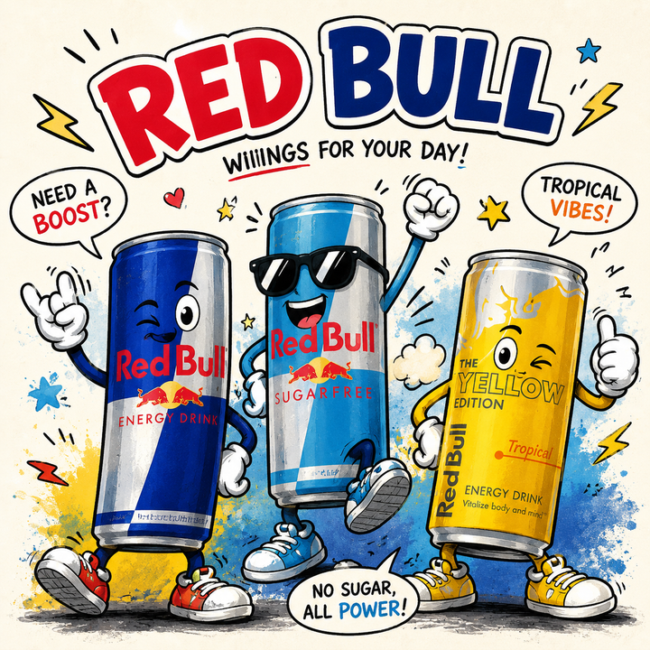 Red Bull The Yellow Edition Shoarma La Marina Xabia